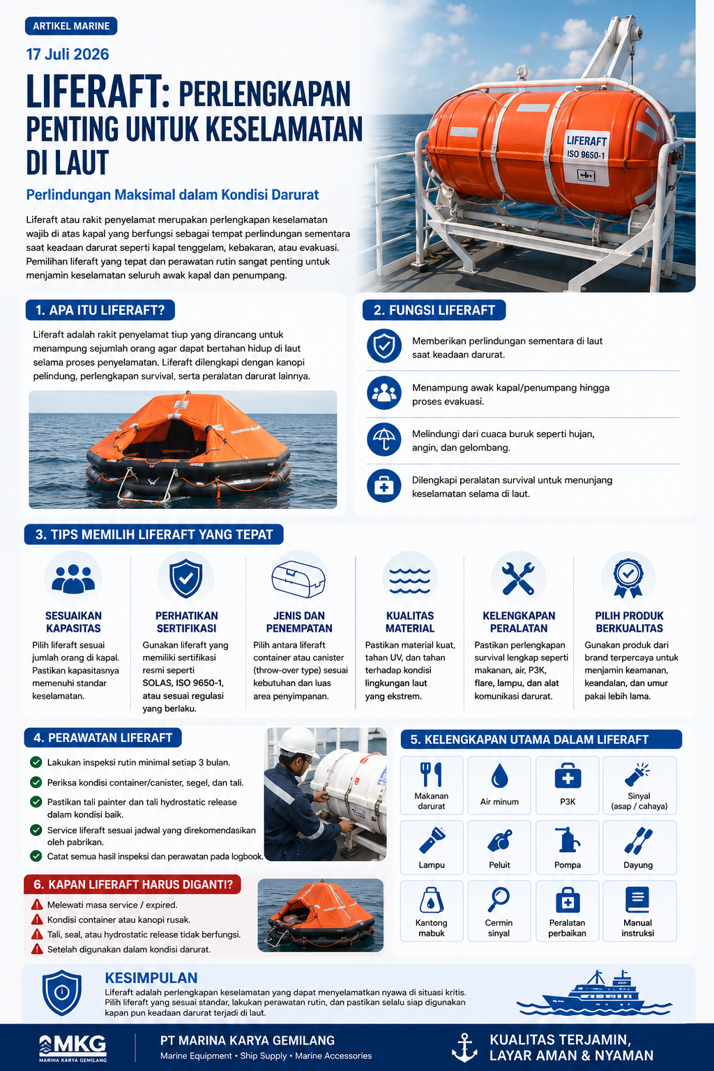 Liferaft Marine